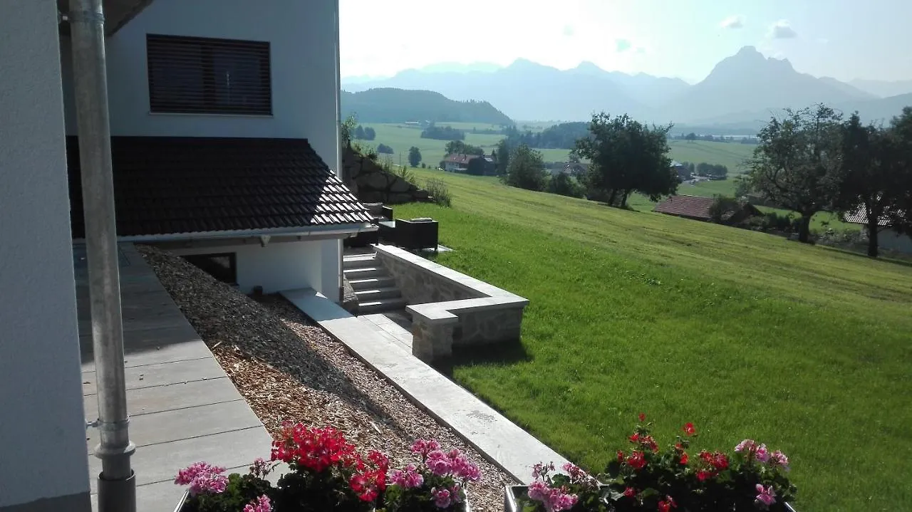 Ferienwohnung Alpenpanorama Hopferau Apartment