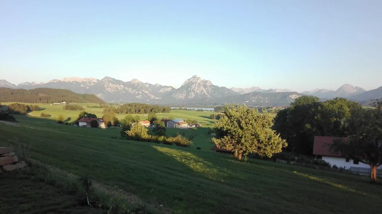 Ferienwohnung Alpenpanorama Hopferau Apartment